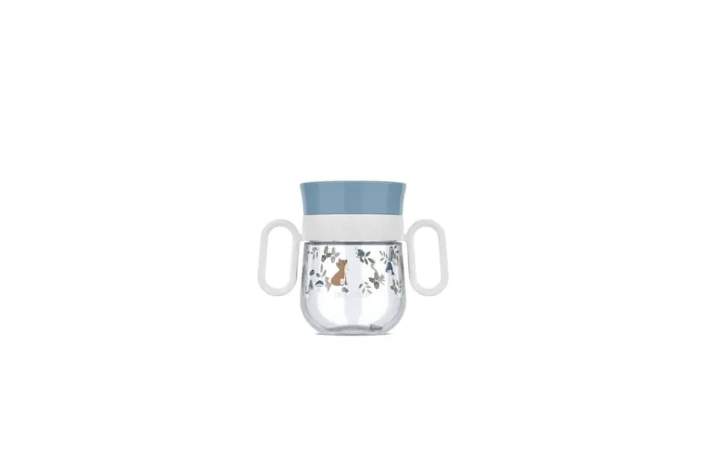 Vaso Antiderrame 360º 200 ml Forest Friends – Little Dutch x Mepal Para Beber desde Todo el Borde sin Derrames