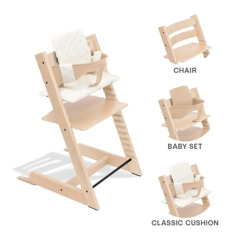 Trona Stokke Tripp Trapp con Cojin y Baby set