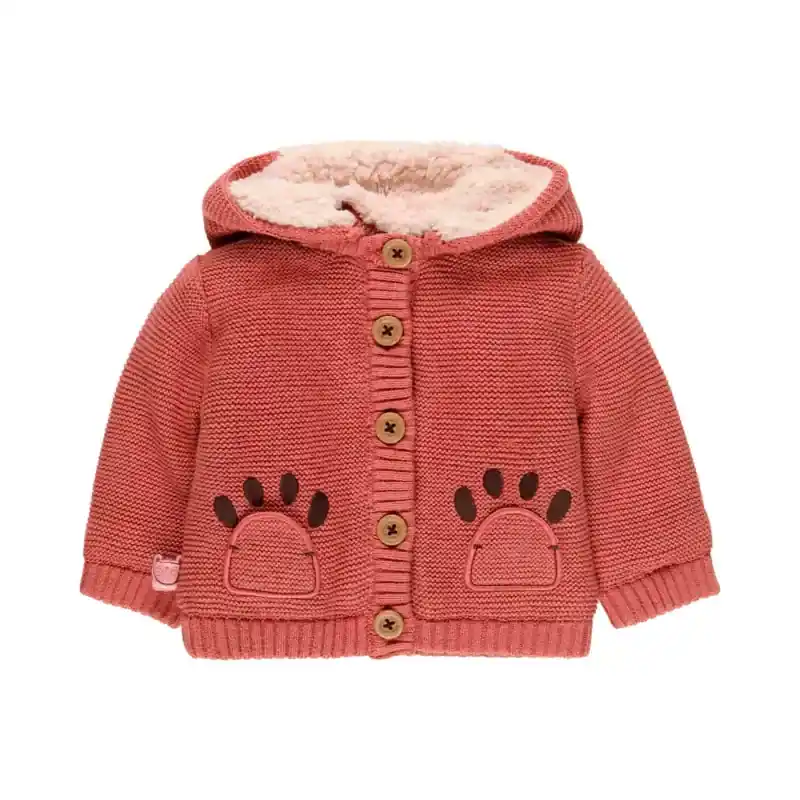 Chaqueta Boboli tricotosa con capucha