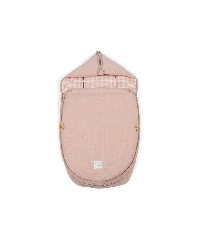 Saco cuco 2 en 1 entretiempo Vichy de Walking Mum