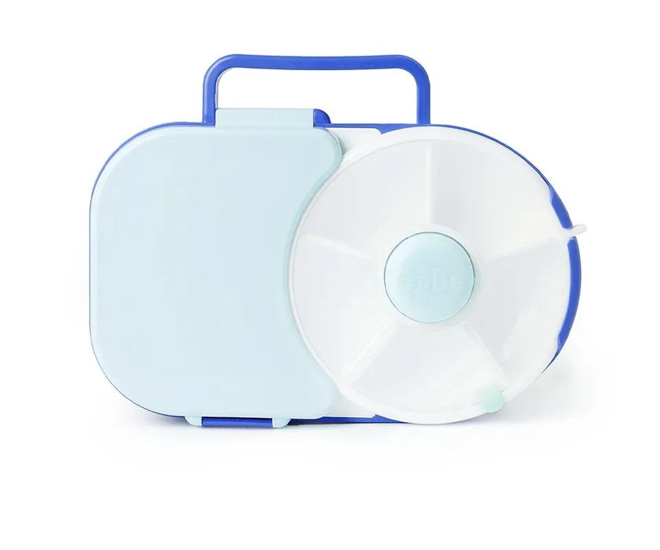 Caja de Almuerzo Spinner 2 in 1 Lunchox Blueberry Blue